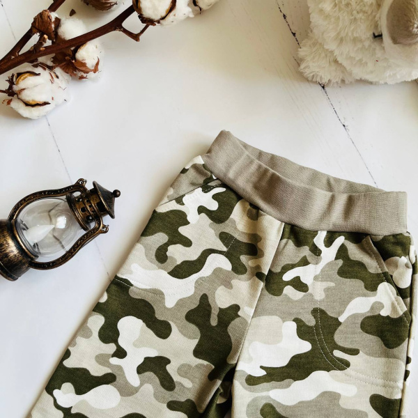 Брюки (штаны) для мальчика Bebika, натуральный хлопок (20/7-5)